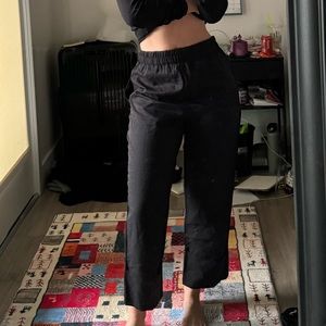 Zara cropped loose slacks